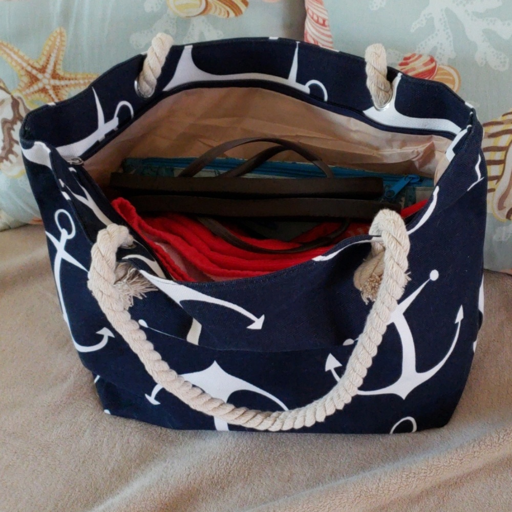 ⚓FLASH SALE Anchor Theme Tote⛵ - Picture 2 of 4